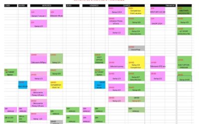 Planning 8 au 14 mars