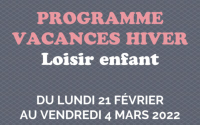 Stages vacances d’hiver